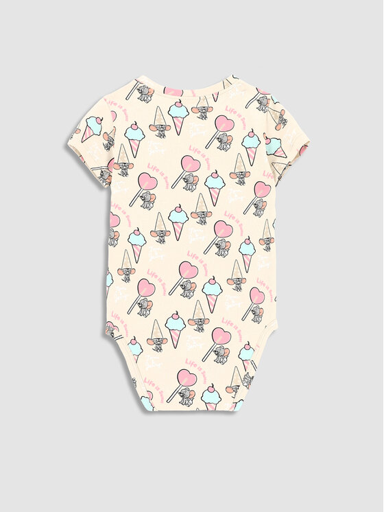 Coccodrillo Coccodrillo Bodi WC3112202LIG Beež Regular Fit