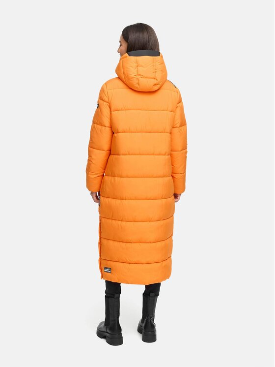Navahoo Navahoo Kurtka zimowa Isalie Pomarańczowy Regular Fit