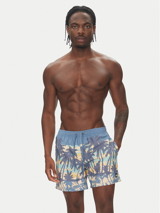 Quiksilver Quiksilver Шорти для плавання Everyday Straight Volley 15 EQYJV04121 Голубий Regular Fit