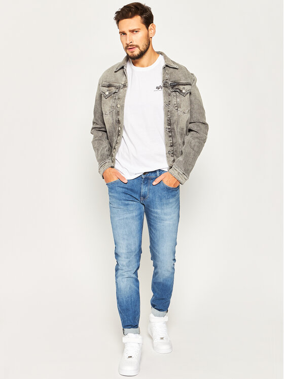 Alpha Industries Alpha Industries Marškinėliai Basic 188505 Balta Regular Fit