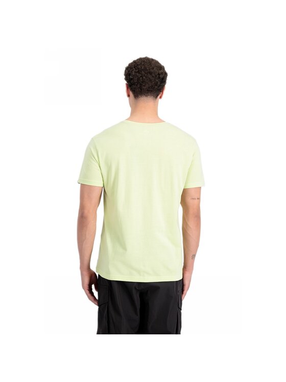 Alpha Industries Alpha Industries Tričko AI.118533-722-S Zelená Basic Fit