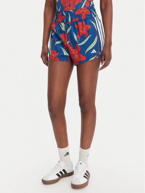 adidas adidas Спортивні шорти Farm Rio Pacer KD4625 Голубий Loose Fit