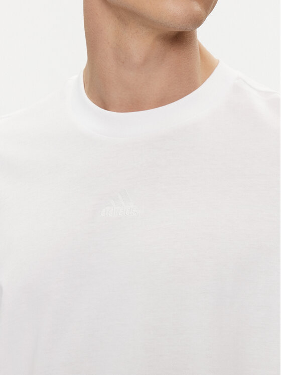 adidas adidas Marškinėliai IR8364 Balta Loose Fit