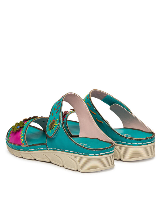 Laura Vita Laura Vita Шльопанці Dorry 13 Бірюзовий