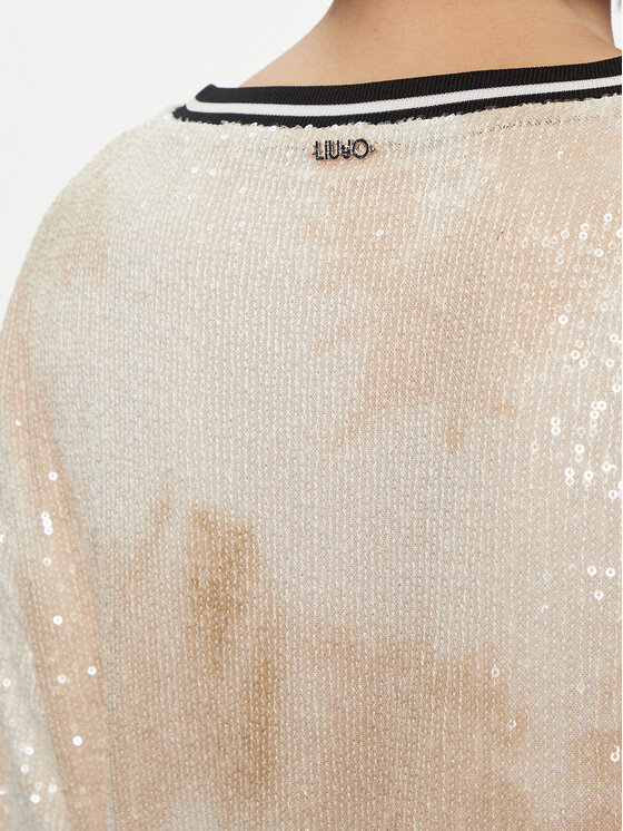 Liu Jo Liu Jo Μπλουζάκι TA4060 J4623 Μπεζ Regular Fit