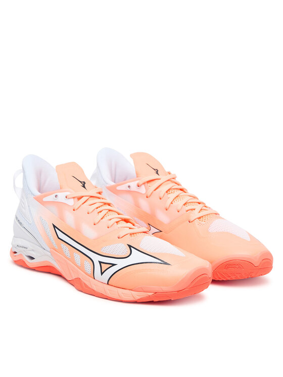 Mizuno Mizuno Batai uždaroms aikštelėms Wave Mirage 5 X1GA2350 Oranžinė