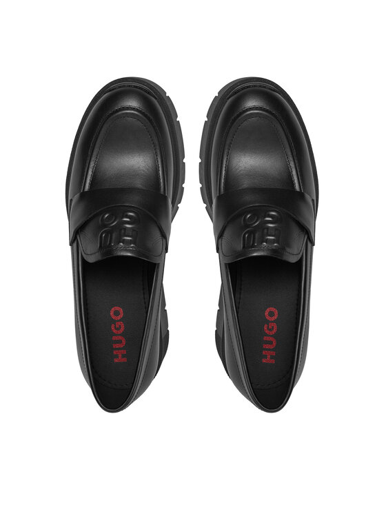 HUGO HUGO Scarpe basse Kris Loafer 50513481 Nero