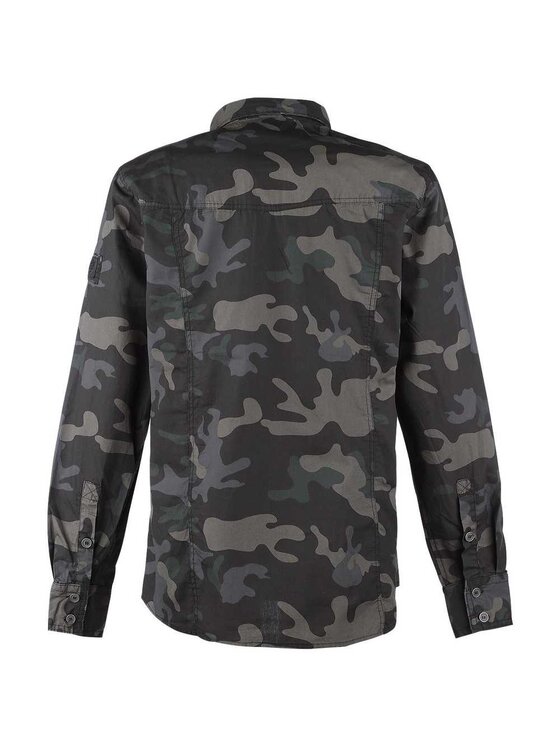 Brandit Brandit Koszula 4005.4.3XL Khaki Slim Fit
