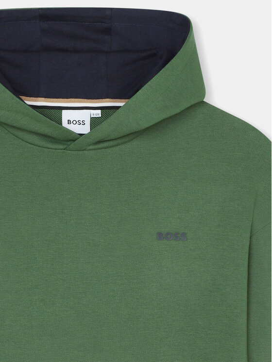 BOSS Boss Jopa J50714 S Zelena Loose Fit