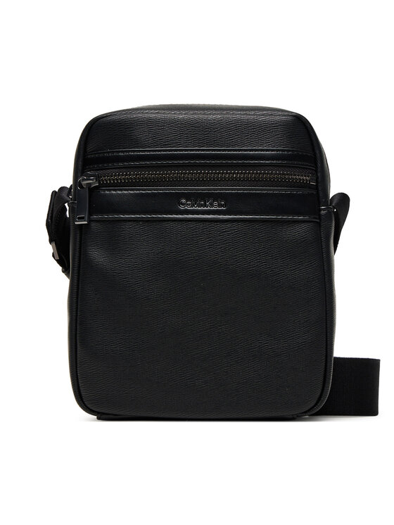 Calvin Klein Calvin Klein Taška cez rameno Zip Reporter LV04D3264G Čierna