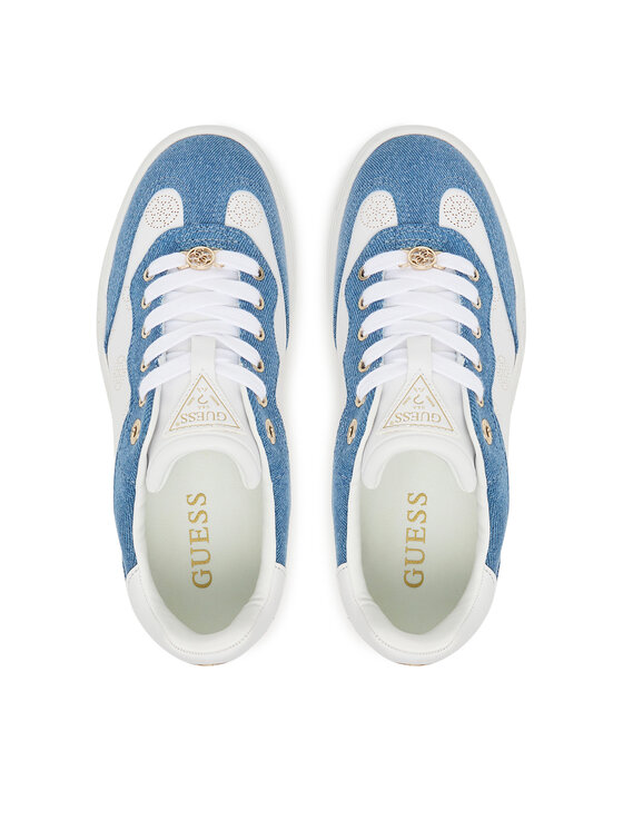 Guess Guess Sneakersy FLPSW4 DEN12 Biały