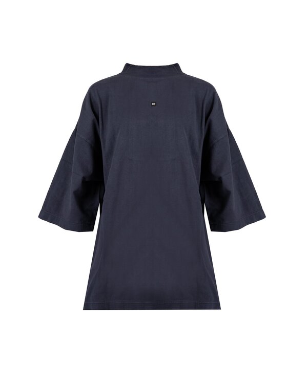 Gap Gap T-Shirt 719614 TMVQ2 Granatowy Oversize