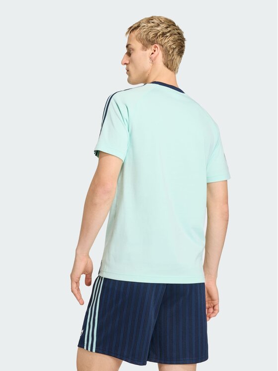 adidas adidas Koszulka techniczna 161699 Turkusowy Slim Fit