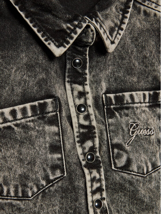 Guess Guess Φόρεμα καθημερινό K3RK21 D4IC0 Μαύρο Regular Fit