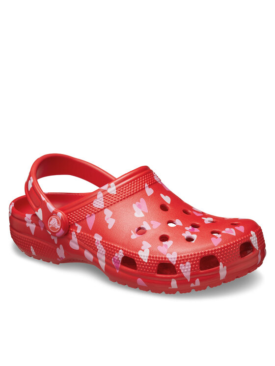 Crocs Crocs Şlapi Classic Vday Clog 209682 Roșu