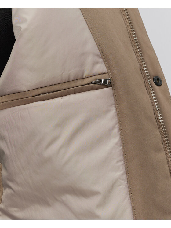 Borgio Borgio Kurtka przejściowa induno Beżowy Slim Fit