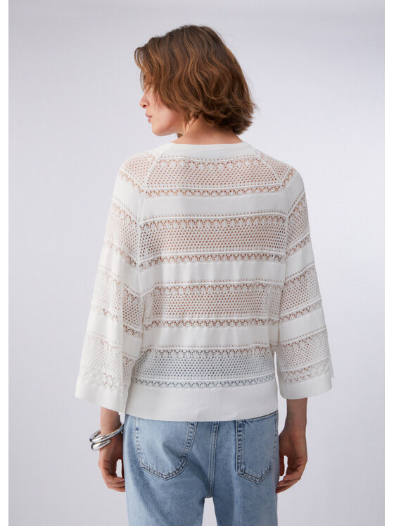 Liu Jo Liu Jo Maglione CA6353MS55NP9636 Bianco Regular Fit