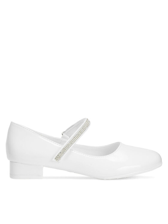 Kinder Ballerinas Nelli Blu, Schuhgröße 34 Weiß CM2110266