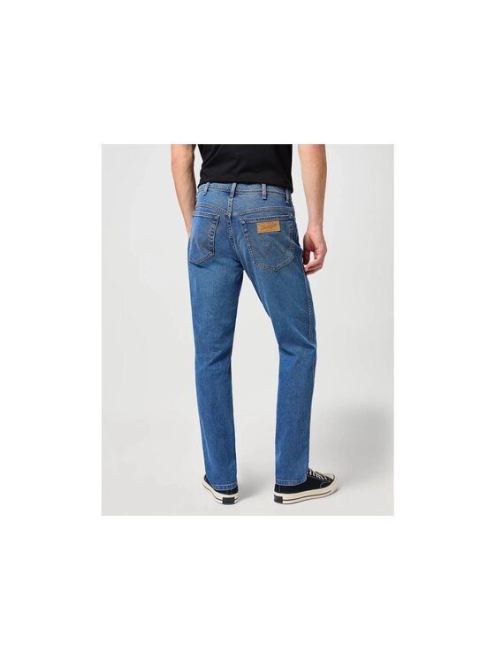 Wrangler Wrangler Jeansy TEXAS SLIM Niebieski Slim Fit