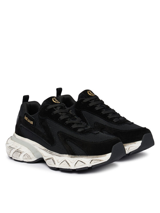 Just Cavalli Just Cavalli Sneakersy 81RA3SC2 ZSF04 Czarny