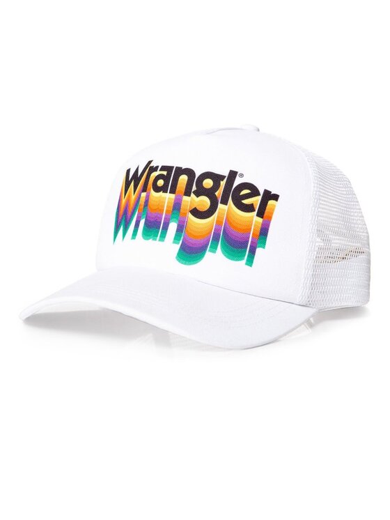 Wrangler Wrangler Berretto TRUCKER CAP Bianco