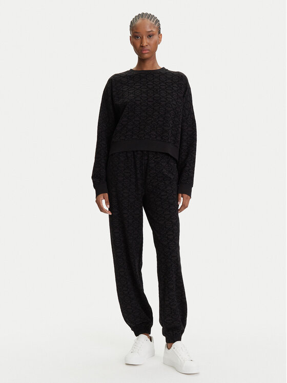 HUGO HUGO Суитшърт 50545210 Черен Regular Fit