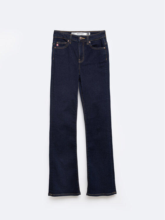 BIG STAR BIG STAR Jeansy ADELA BOOTCUT Granatowy Bootcut Fit
