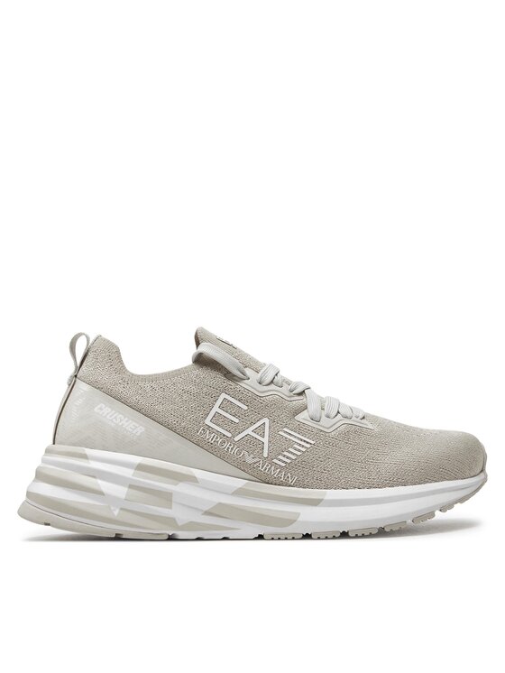 EA7 Emporio Armani Sneakersy X8X095 XK240 T498 Sivá