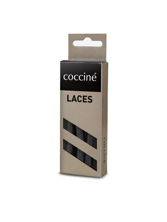 Coccine Šnúrky do topánok SZNUROWADŁA 75 cm F3 BAWEŁNIANE v.AZ Čierna