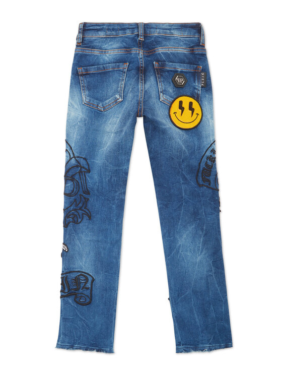 PHILIPP PLEIN PHILIPP PLEIN Jeansy 20165 Błękitny Comfort Fit