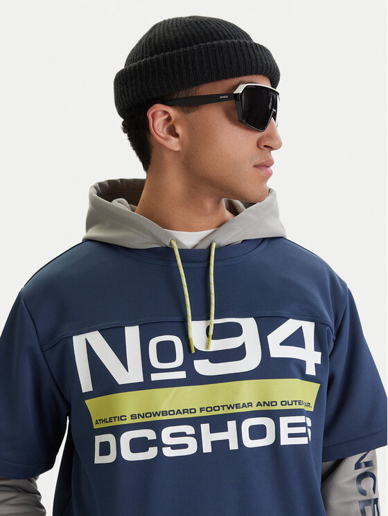 DC Shoes DC Shoes Mikina Dryden ADYFT03411 Modrá Regular Fit
