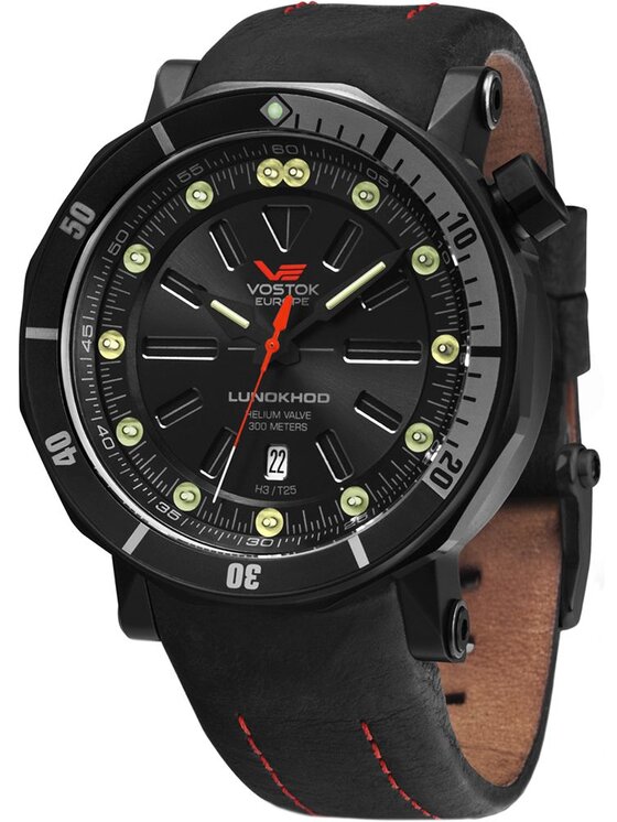 Zegarek Vostok Europe, Czarny, NH35A-6204208