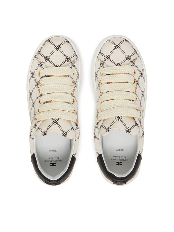Elisabetta Franchi Elisabetta Franchi Sneakersy F4-A9E-0245 Béžová