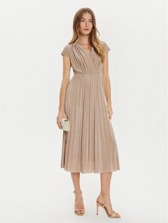 Motivi Motivi Coctailkleid 7236W001352N Goldfarben Regular Fit