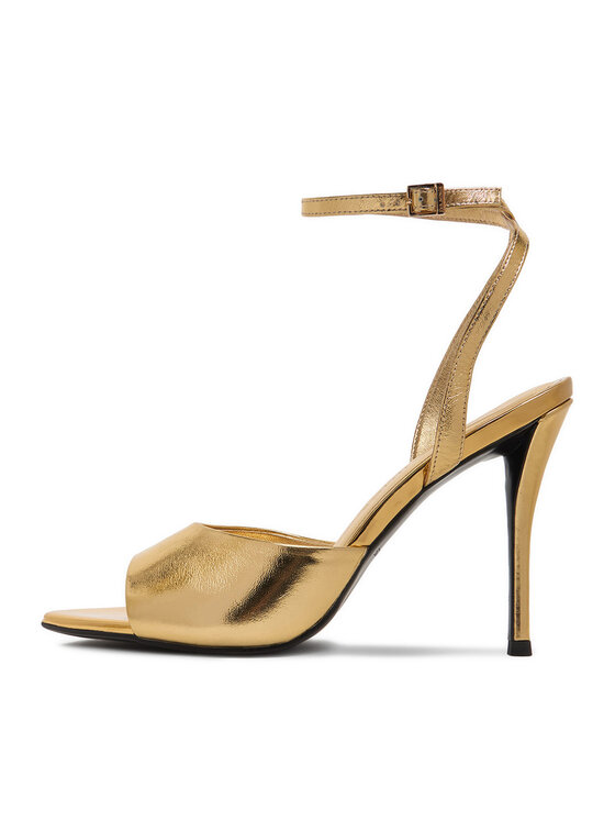 Eva Minge Eva Minge Sandalen EO-FLORA-LT1605-6 Goldfarben