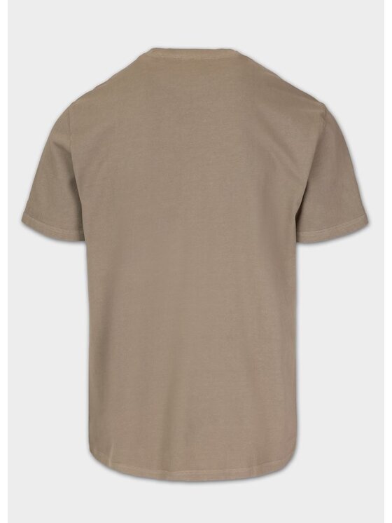 PITBULL PITBULL T-Shirt AUTOMATIC Beżowy Regular Fit