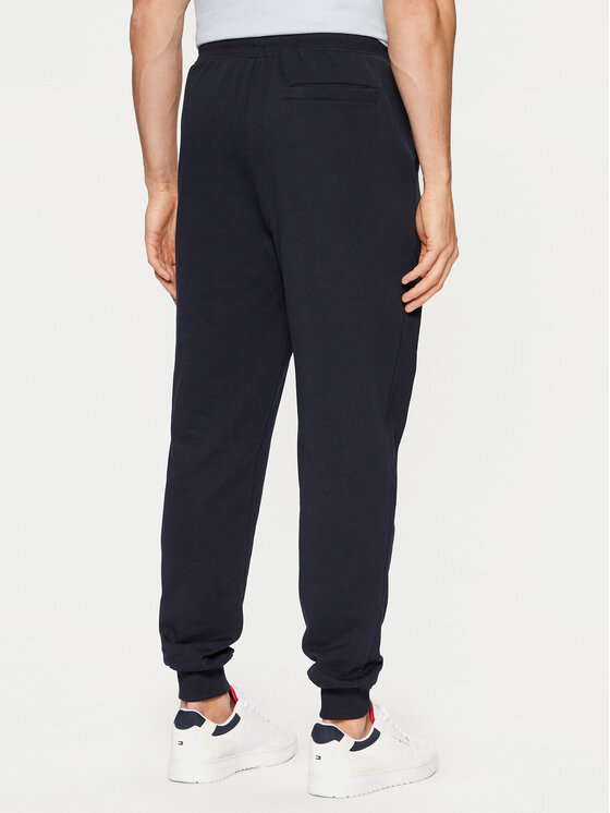 Tommy Hilfiger Tommy Hilfiger Pantaloni trening Terry MW0MW37236 Bleumarin Regular Fit