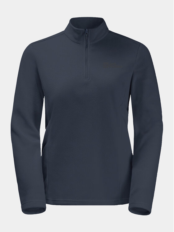 Jack Wolfskin Jack Wolfskin Fliso džemperis Taunus Hz 1709532 Tamsiai mėlyna Regular Fit