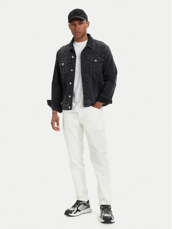 Karl Lagerfeld Jeans Karl Lagerfeld Jeans Džinsai B2M10135 Balta Tapered Fit