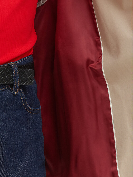 Tommy Hilfiger Tommy Hilfiger Trencz WW0WW49586 Beżowy Relaxed Fit