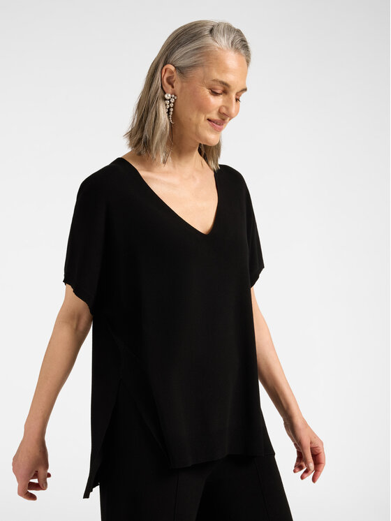 Elena Mirò Elena Mirò Maglione S033E003736N033 Nero Regular Fit