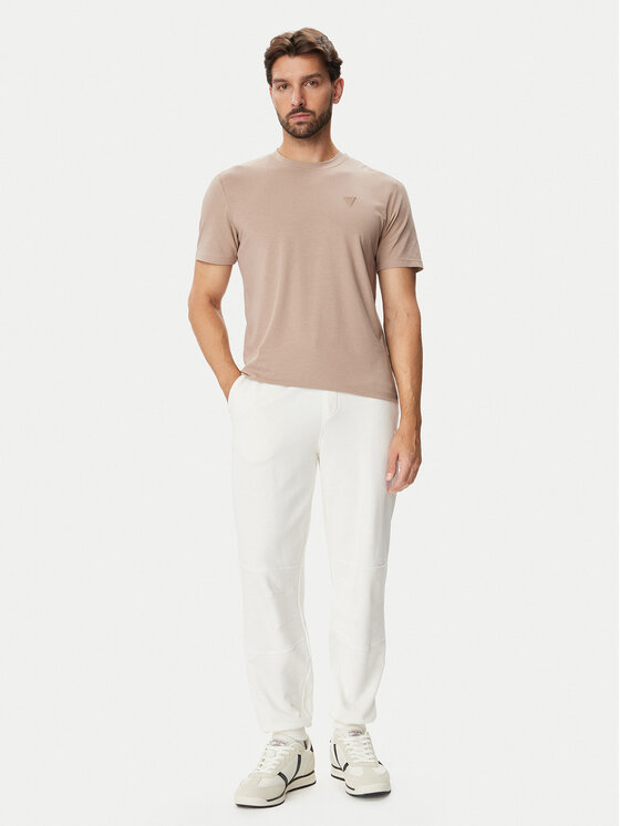 Guess Guess Тишърт Z2YI12 JR06K Бежов Regular Fit
