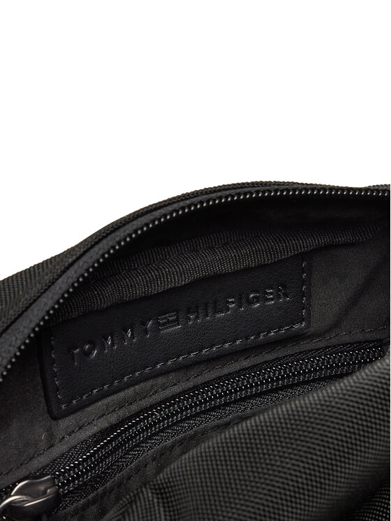 Tommy Hilfiger Tommy Hilfiger Crossover torbica Th Nylon Travel Mini Reporter AM0AM13472 Crna