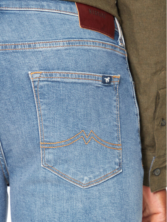 Mustang Mustang Jeansy Frisco 1015493 Modrá Skinny Fit