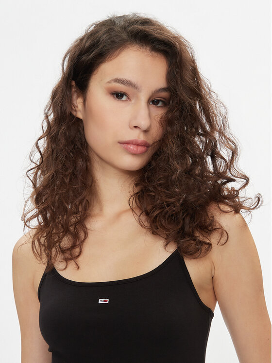 Tommy Jeans Tommy Jeans Body Essential DW0DW17993 Černá Slim Fit