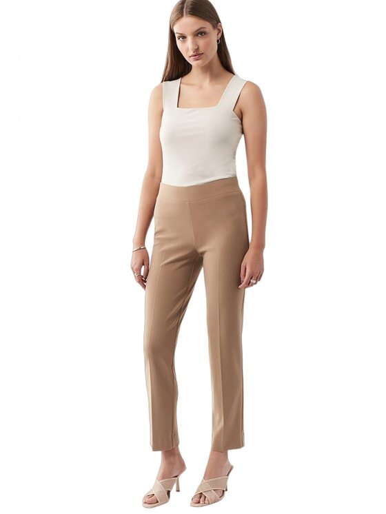Joseph Ribkoff Joseph Ribkoff Παντελόνι χειμωνιάτικο 144092tt Μπεζ Regular Fit