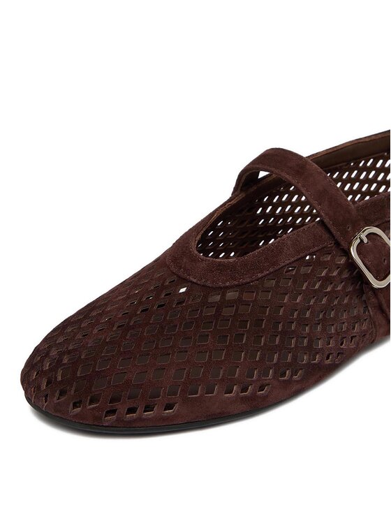 Badura Badura Ballerinas EO-AISHA-LT516-207 Dunkelbraun