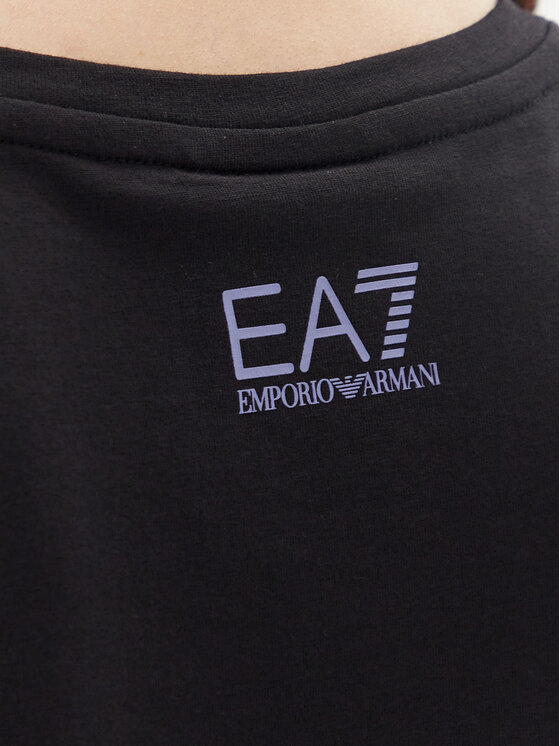 EA7 Emporio Armani EA7 Emporio Armani T-Shirt 7W000183 AF10373 UC001 Czarny Regular Fit