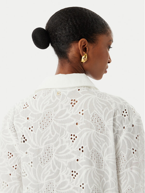 LOLA CASADEMUNT LOLA CASADEMUNT Palaidinė LS2615055 Balta Relaxed Fit