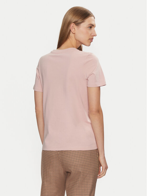 Tommy Hilfiger Tommy Hilfiger T-Shirt WW0WW43895 Růžová Regular Fit